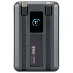 Power Bank Newell MS-10000 Pro MagSafe 10000 mAh Lightning, USB-C - szary-2648817
